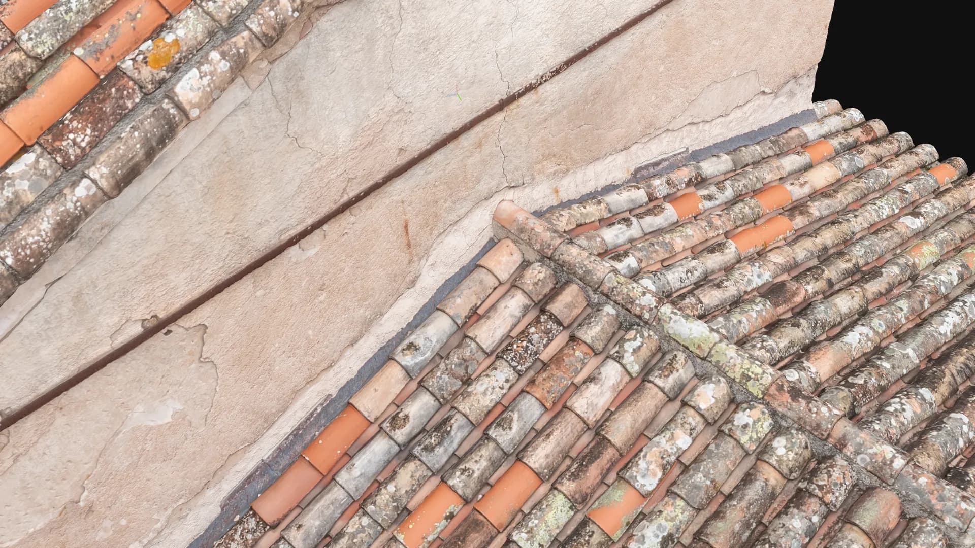 Détail du modèle 3D de la Chapelle classée
