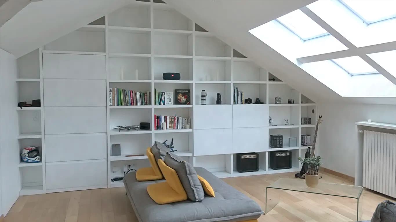Jumeau numérique 3D d'un loft