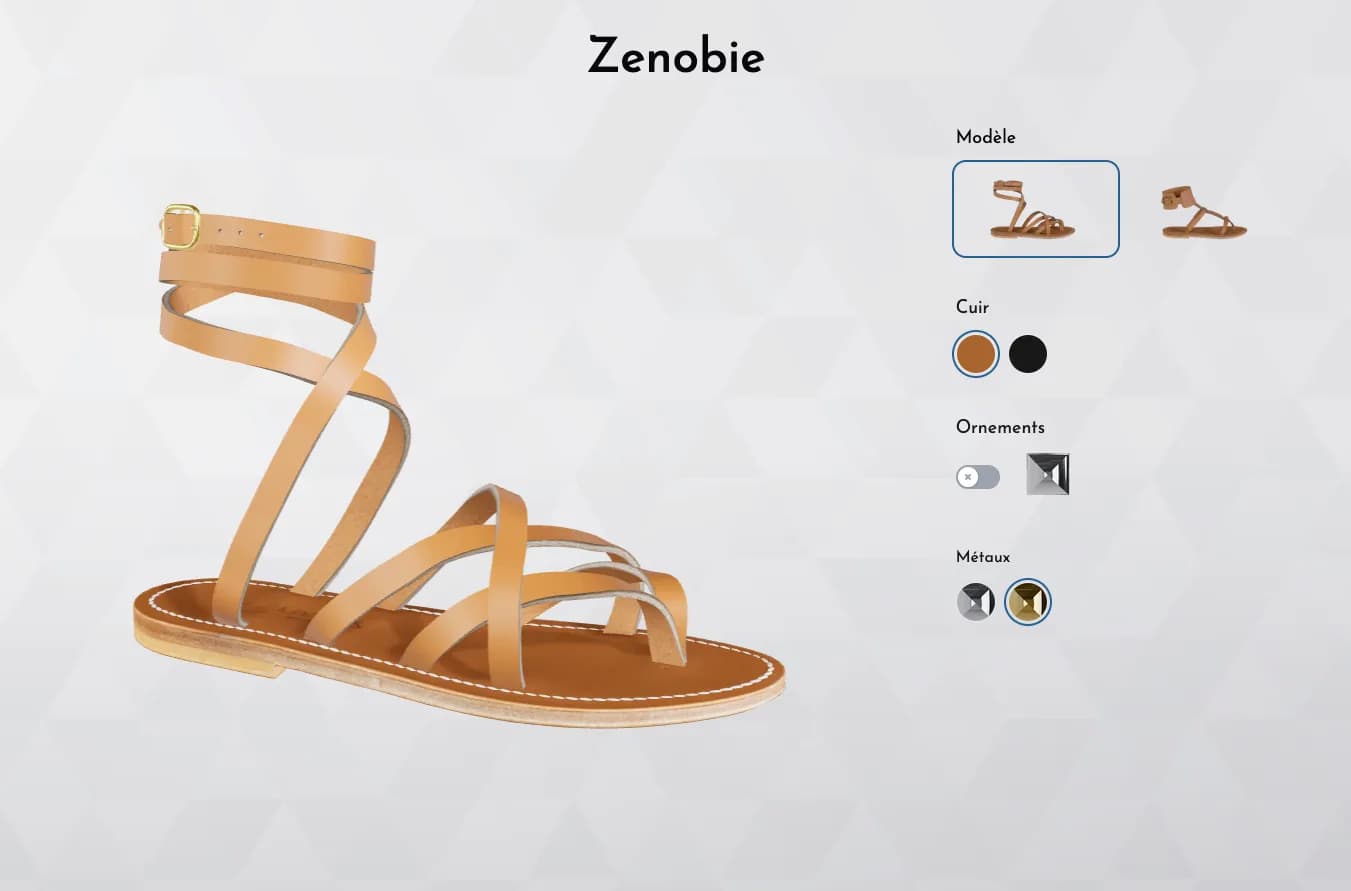 Configurateur 3D Web