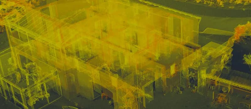 Exemple de nuage de points brut issu d’un scan 3D