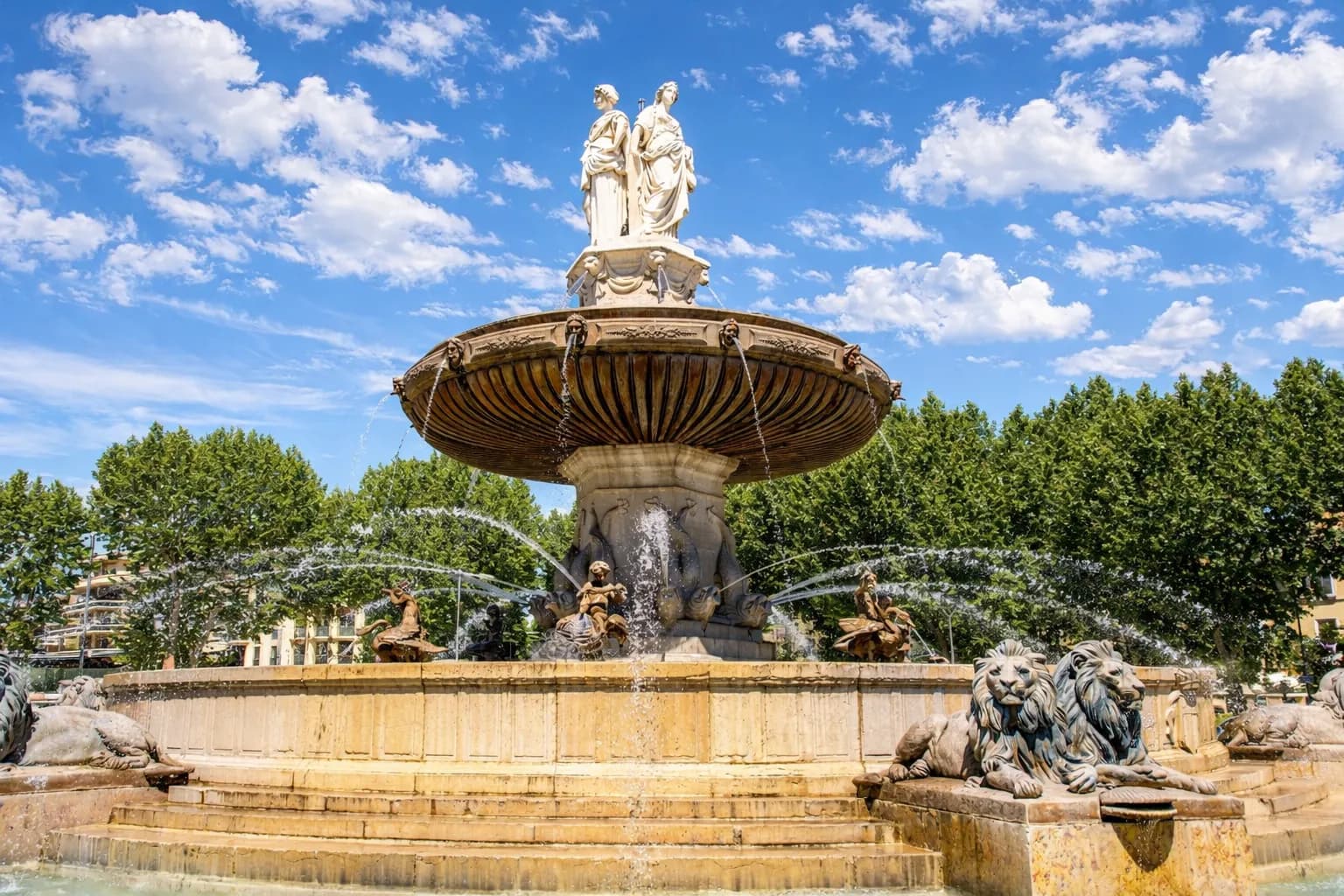 Fontaine à Aix-en-Provence