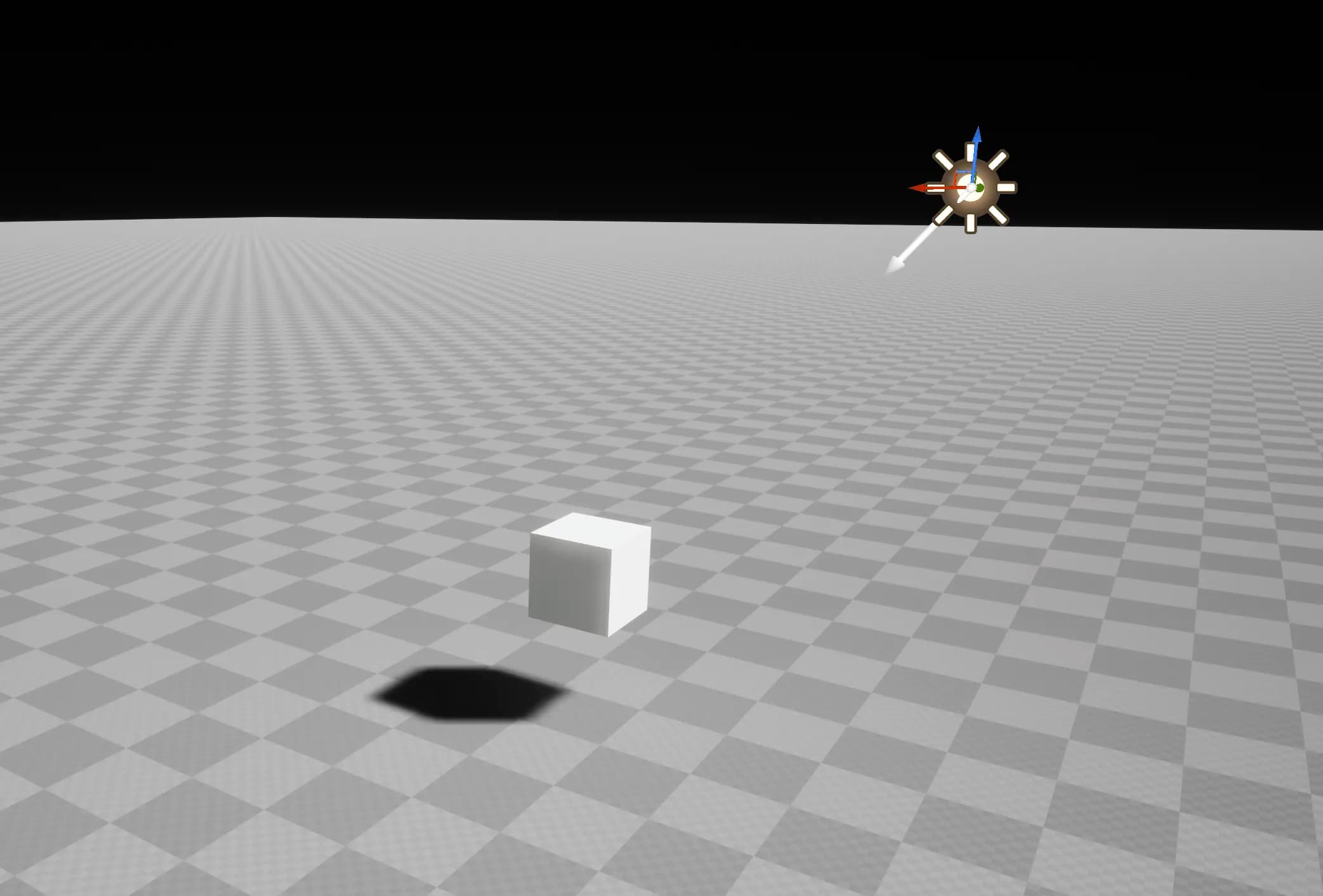 Lumière directionnelle sous Unreal Engine