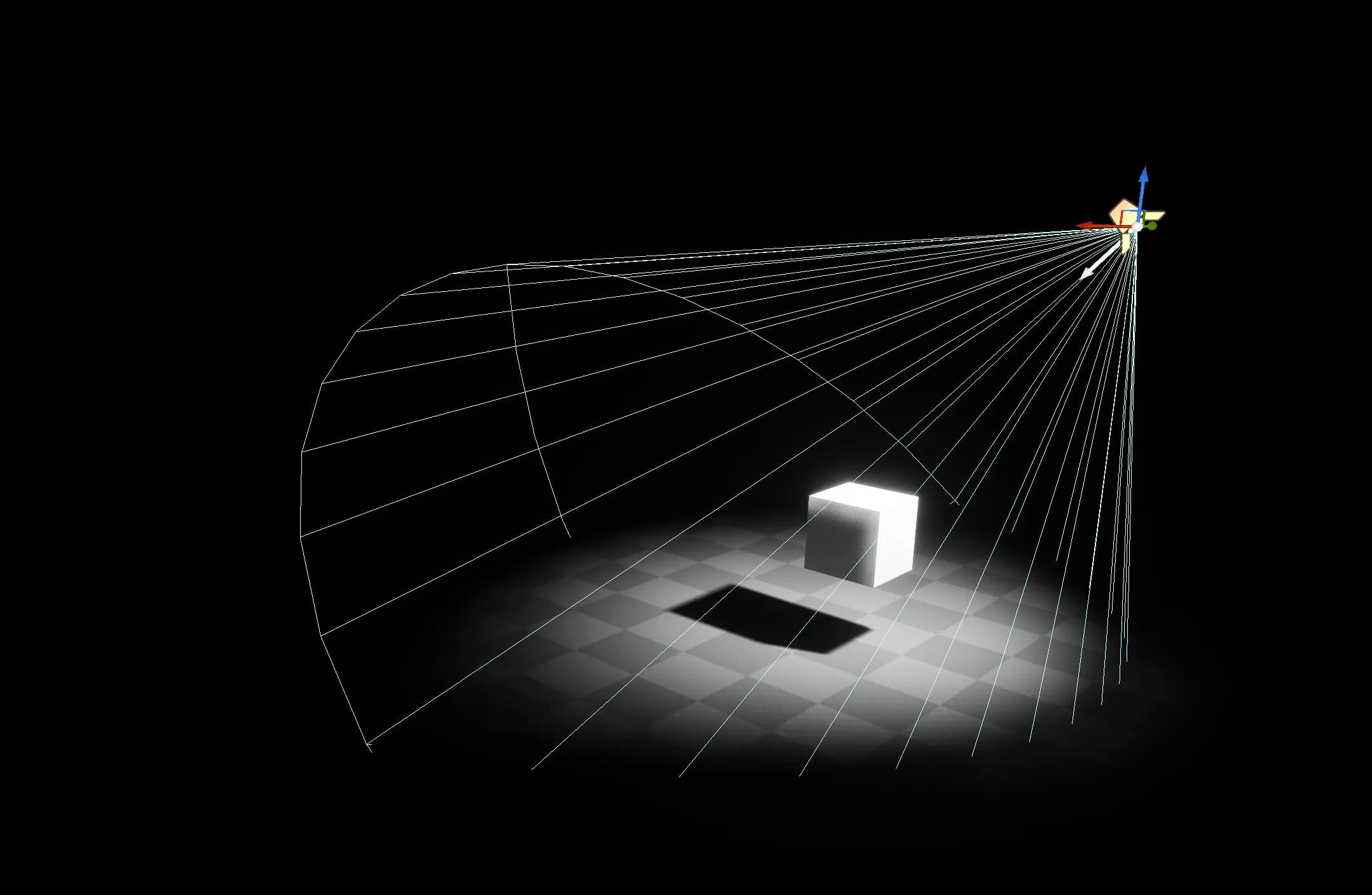 Spot light sous Unreal Engine