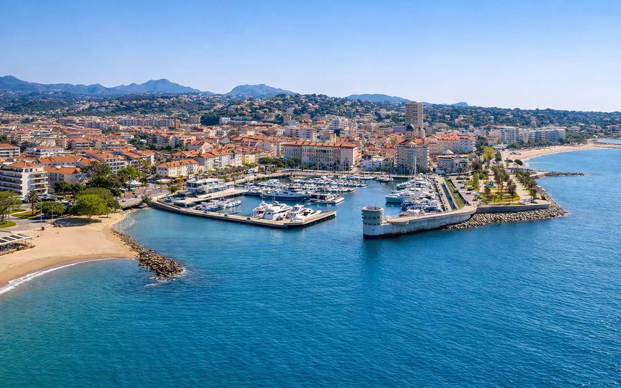 Vue de Saint-Raphaël